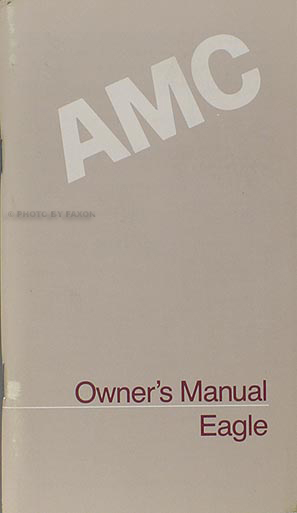 1984-1988 AMC and Jeep Automatic Transmission Overhaul Manual Reprint
