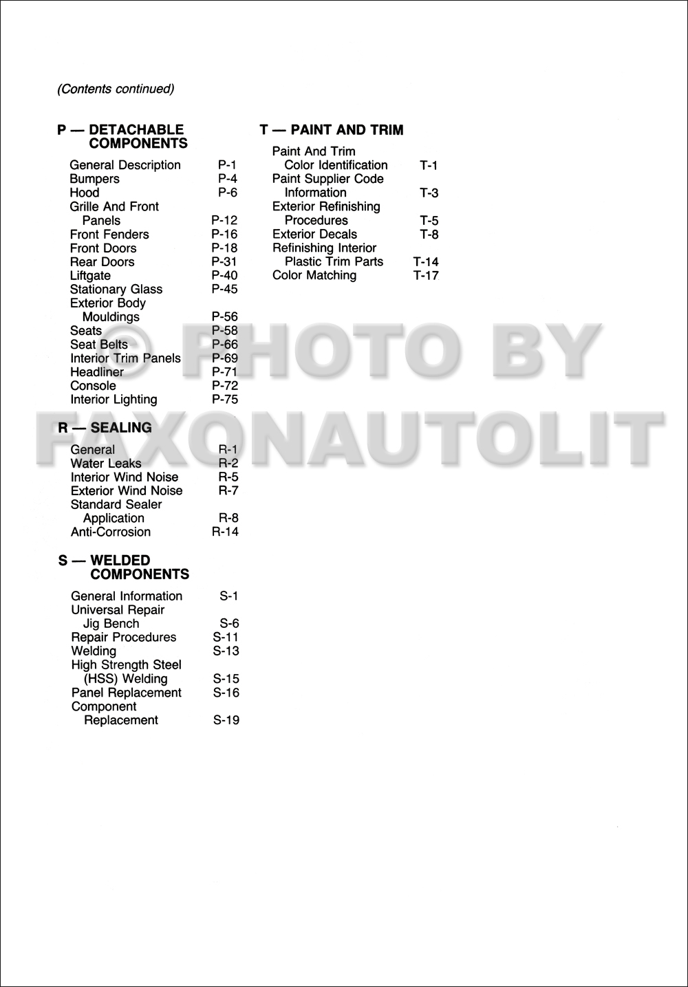 1984 Jeep Cherokee & Wagoneer Original Shop Manual--M.R.244. click on thumbnail to zoom