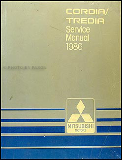 1986-1996 Mitsubishi Emissions Diagnosis Manual Original