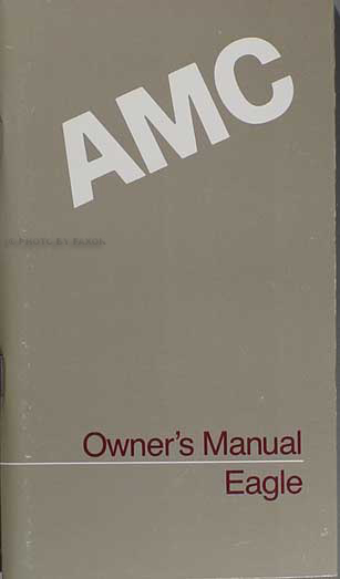 1987 Jeep and AMC Eagle Data Book Original