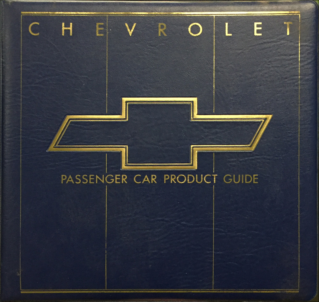 1987 Chevrolet Car Color & Upholstery Dealer Album/Data Book Original $139.00