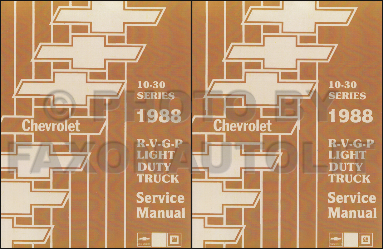 1988 Chevy  Gmc P Forward Control Wiring Diagram Motorhome