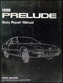 1990 Honda Prelude Electrical Troubleshooting Manual Original