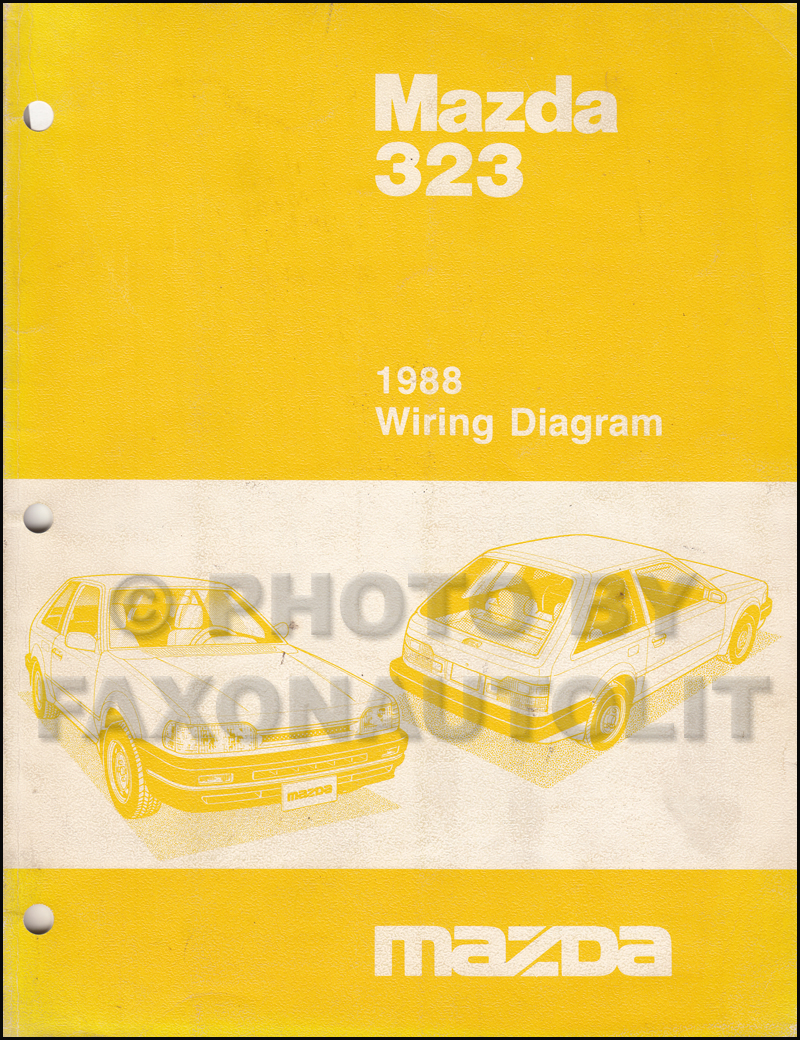 [DIAGRAM] 1987 Mazda 323 Sedan And Hatchback Wiring Diagram Original ...