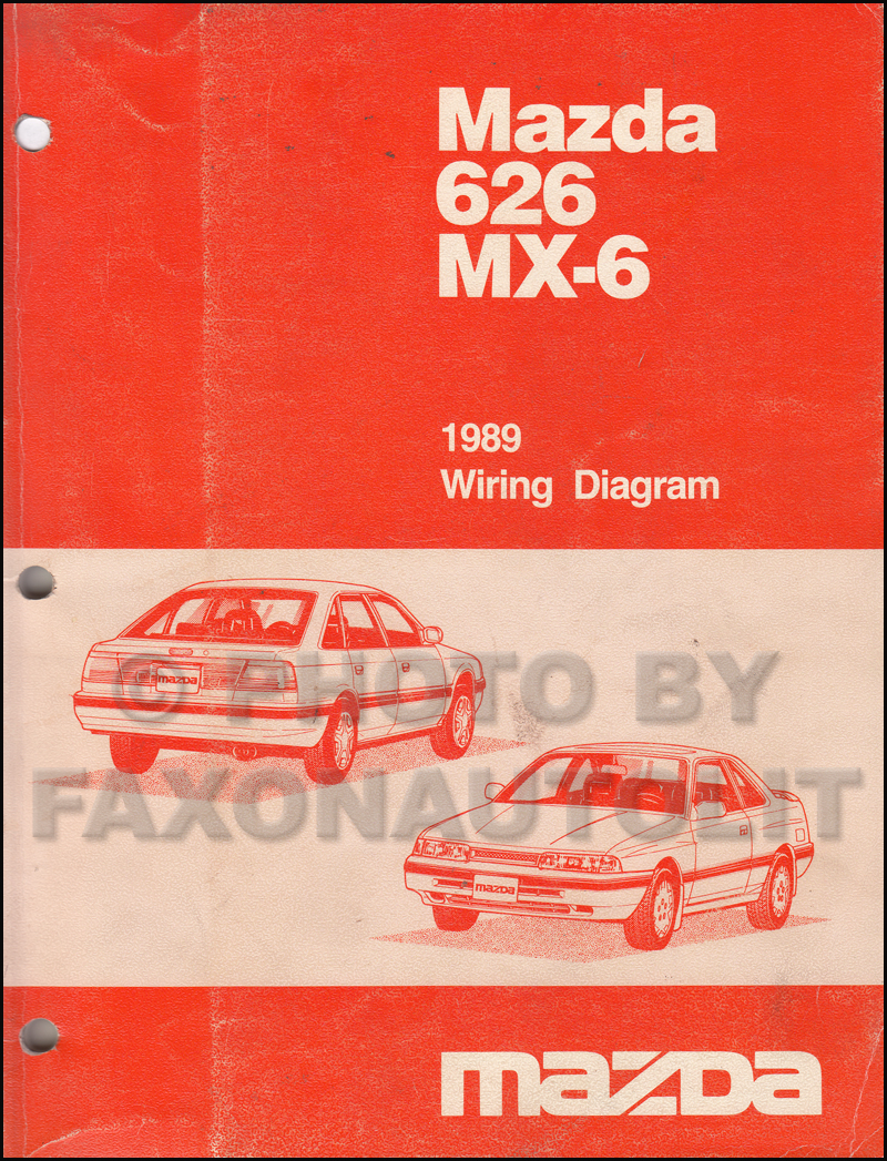 1989 Mazda Mx6 Repair Manual