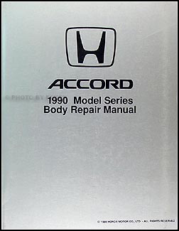 1993 Honda Accord Repair Shop Manual Original