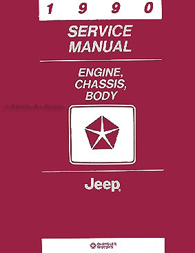 1990 Jeep Wrangler / YJ Owner's Manual Original