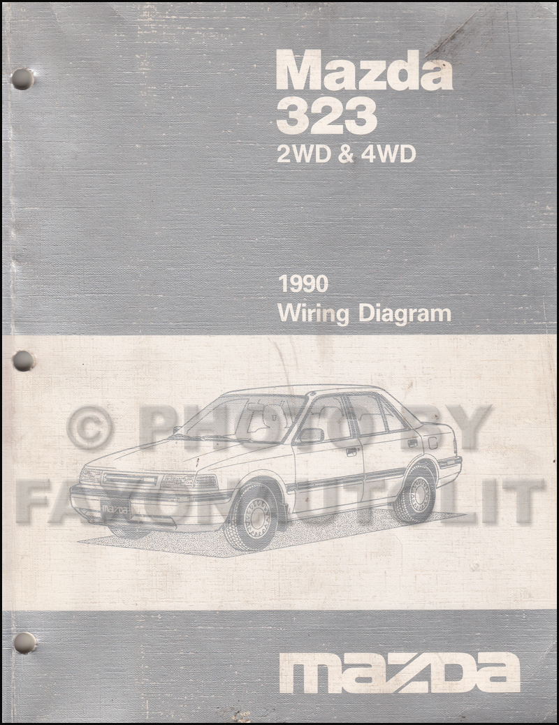 Diagram  1997 Mazda Protege Service Shop Repair Manual