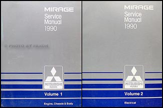 1990 Mitsubsihi Body Manual Original
