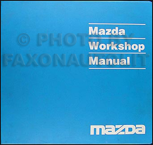 2000 Mazda Mx 5 Miata Repair Shop Manual Original