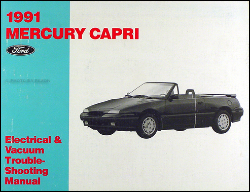 1991 Mercury Capri Wiring Diagram