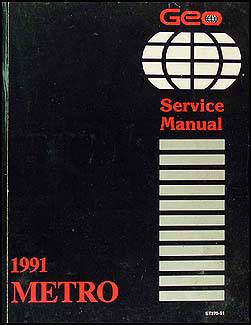 1991 Geo Metro Electrical Diagnosis Manual Original