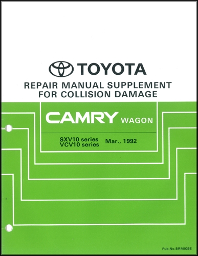 1993 Toyota Camry Wiring Diagram Manual