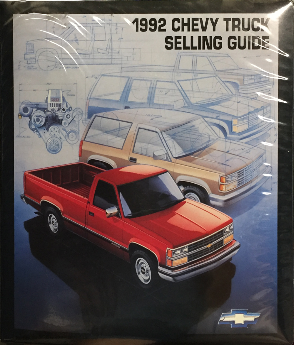1992 Chevy C  K Pickup  Suburban  Blazer Wiring Diagram