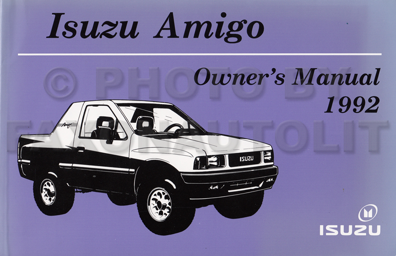 1992 Isuzu Pickup & Amigo Electrical Troubleshooting Manual Original