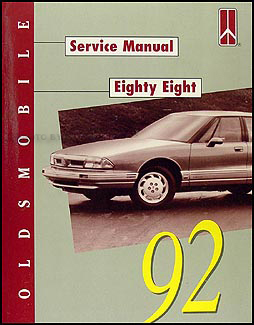 1992 Oldsmobile Eighty-Eight 88 Repair Shop Manual Original Royale & LS