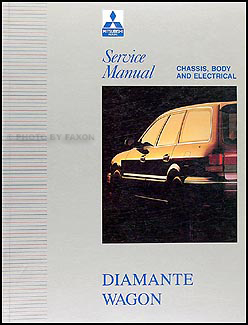 1992-1994 Mitsubishi Diamante Repair Shop Manual Set Original