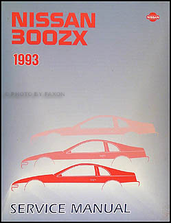 1993 Nissan 300ZX Wiring Diagram Manual Original