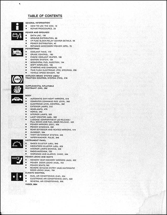 1993 Buick Park Avenue, Ultra and Le Sabre Repair Shop Manual Original Set