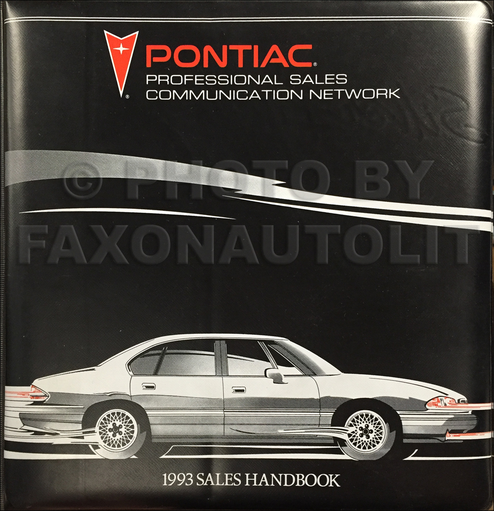 1993 Pontiac Grand Prix Repair Shop Manual Original 2 Volume Set
