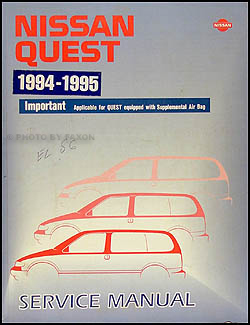 Nissan quest manual