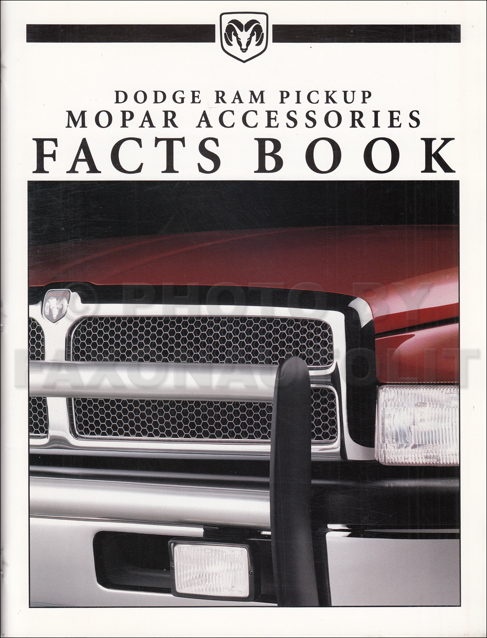 1994 Dodge Ram Pickup Accessory Facts Book Original LATE