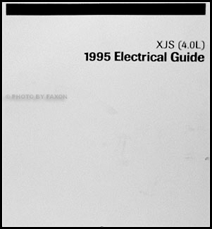 1995-1996 Jaguar XJS V12 Electrical Guide Wiring Diagram Original