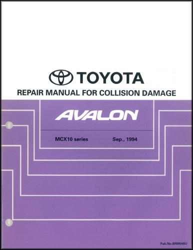 1999 Toyota Avalon Wiring Diagram Manual Original