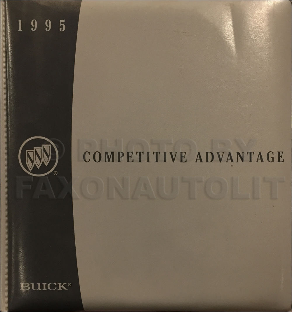 1995 Buick Competitive Comparison Dealer Album Original