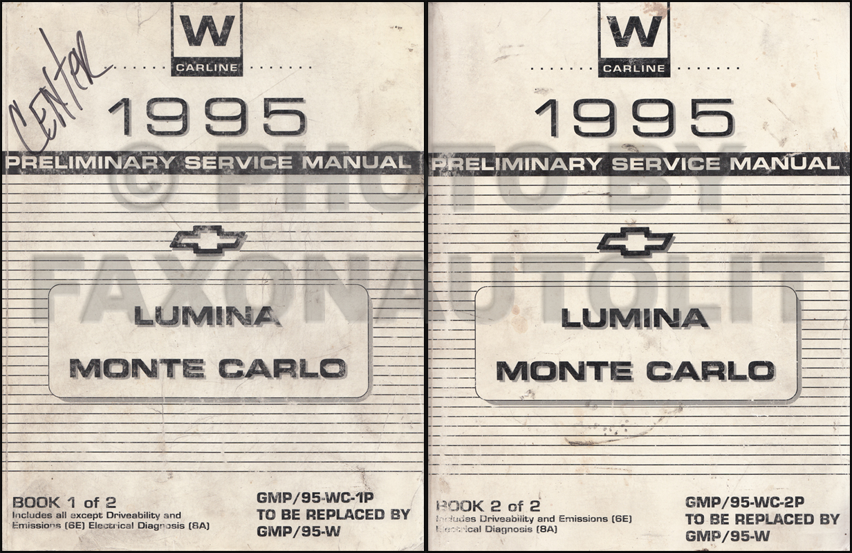 1998 Chevrolet Corvette Repair Manual Original 3 Volume Set