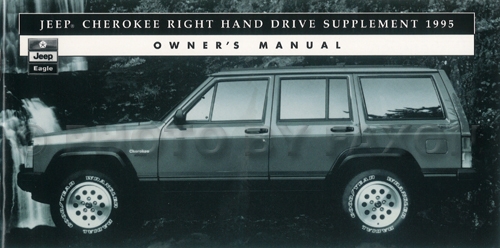 1995 Jeep Cherokee Original Owner's Manual