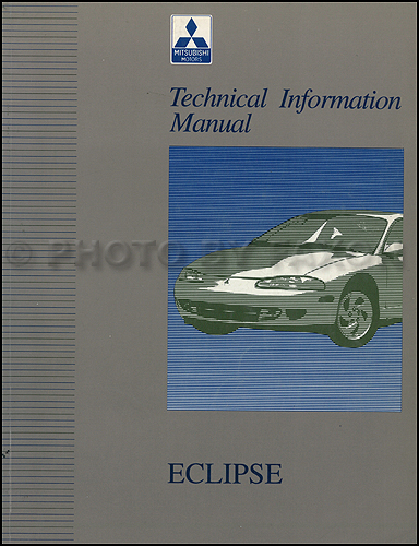 1995 Mitsubishi Eclipse Repair Shop Manual Set Original