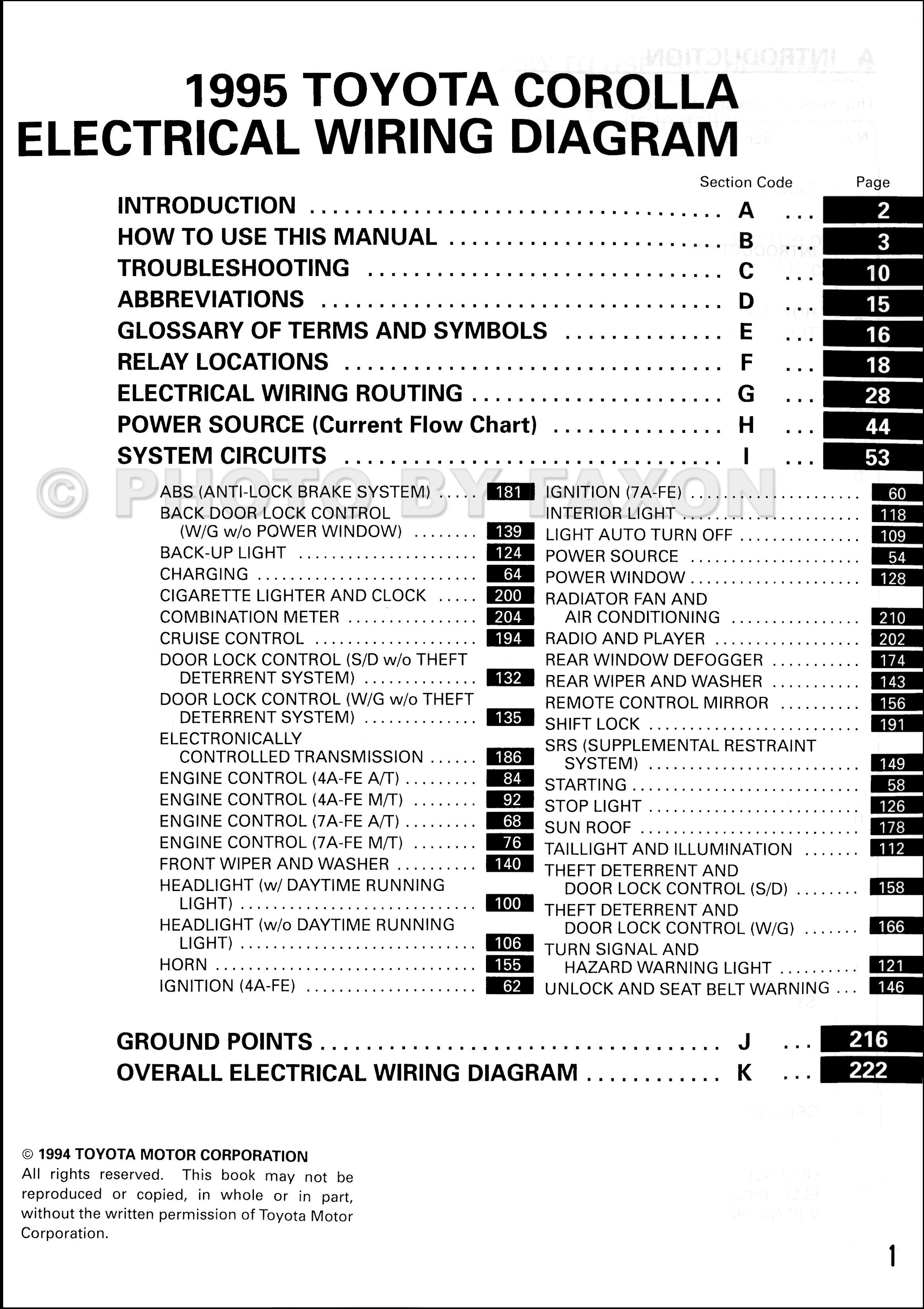 Corolla Fuel Pump Wiring Diagram - blogmaygomes