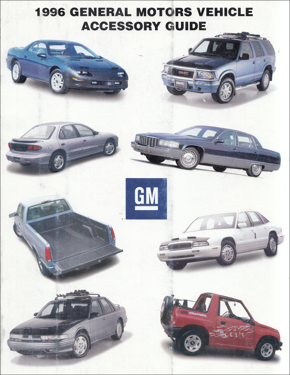 1996 GM Dealer Installed Accessory Ordering Guide Original