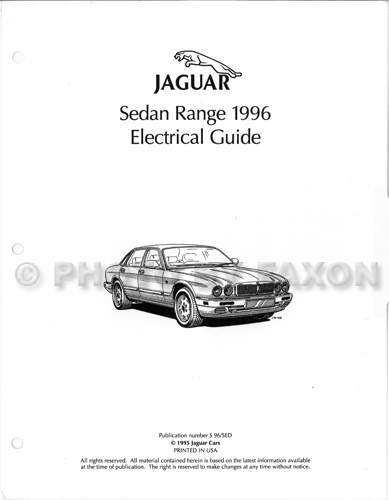 1996 Jaguar Xj6 Xj12 Xjr Owner U0026 39 S Manual Original