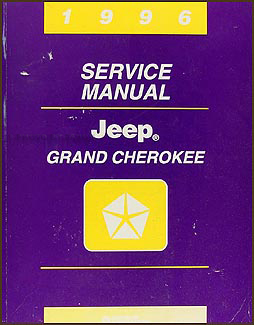 1996 Jeep Grand Cherokee Repair Shop Manual Original