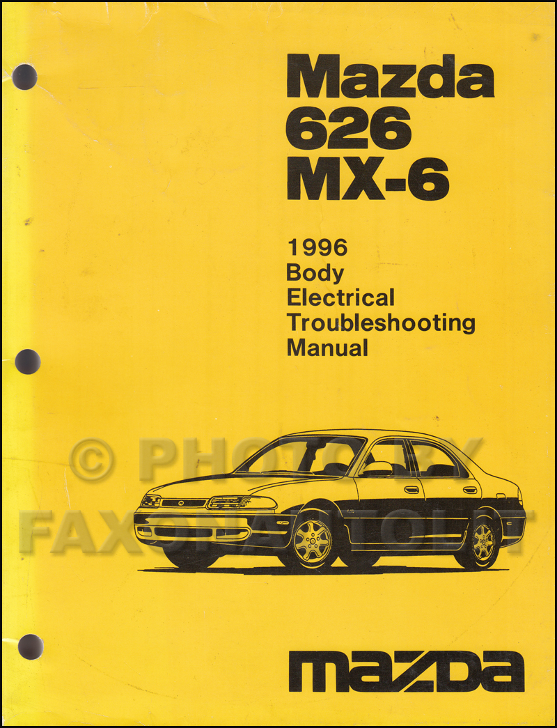 1996 mazda protege repair manual