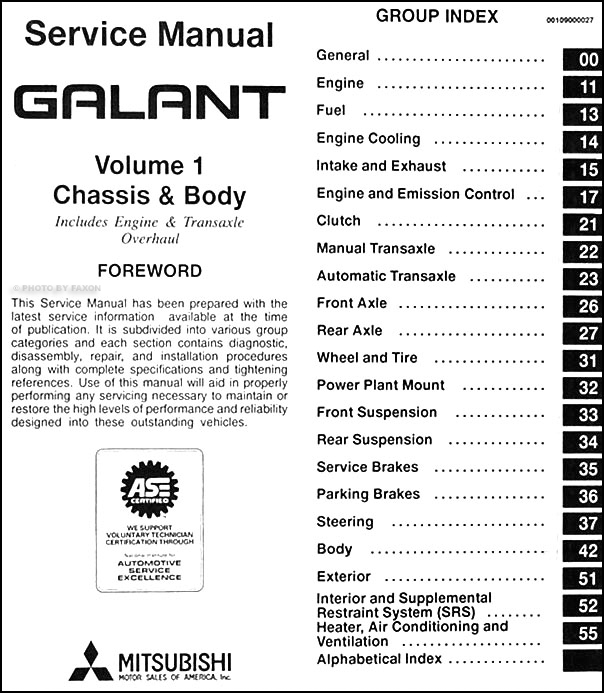 1996 Mitsubishi Galant A/C and Anti-Theft Radio Repair ... 2002 mitsubishi eclipse stereo wiring diagram 