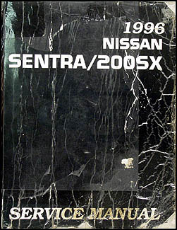 1996 Nissan Sentra/200SX Repair Shop Manual Original