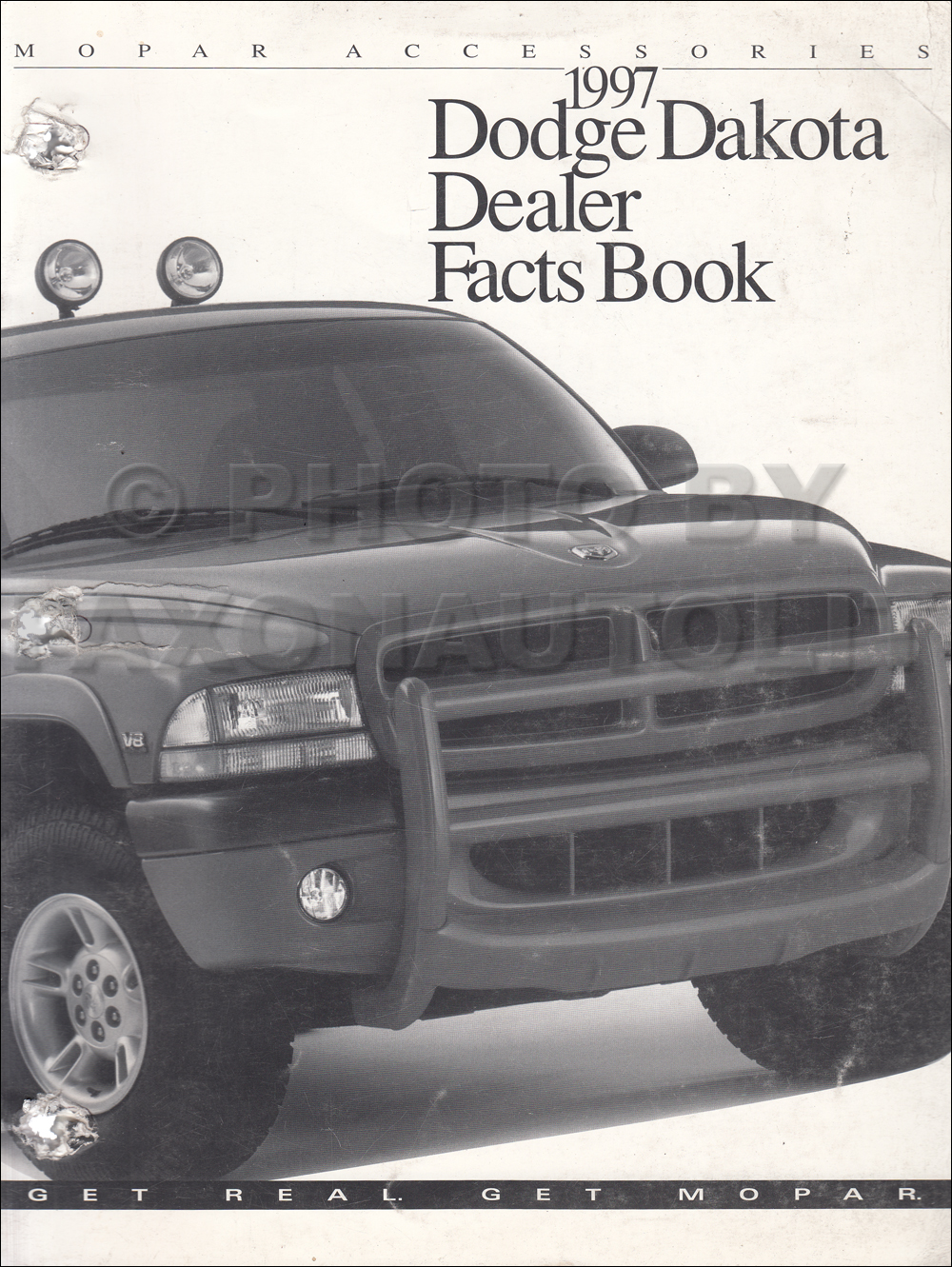 1997 Dodge Dakota Accessories Facts Book Original