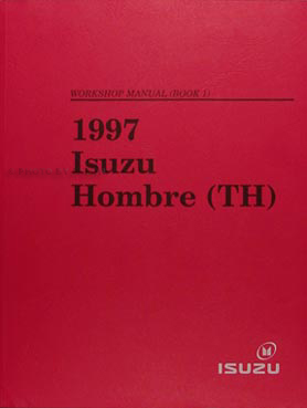 1997 Isuzu Hombre Repair Shop Manual Set Original