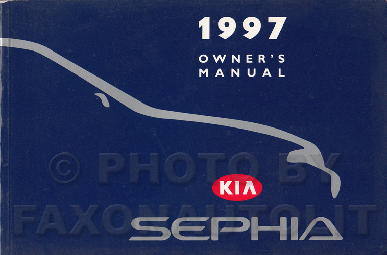 1997 Kia Sephia Electrical Troubleshooting Vacuum Hose Routing Manual