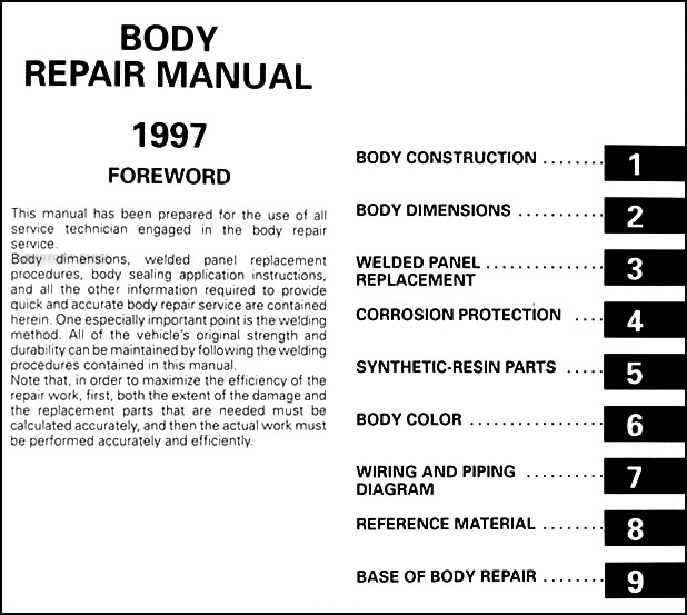 1997 mitsubishi mirage repair manual