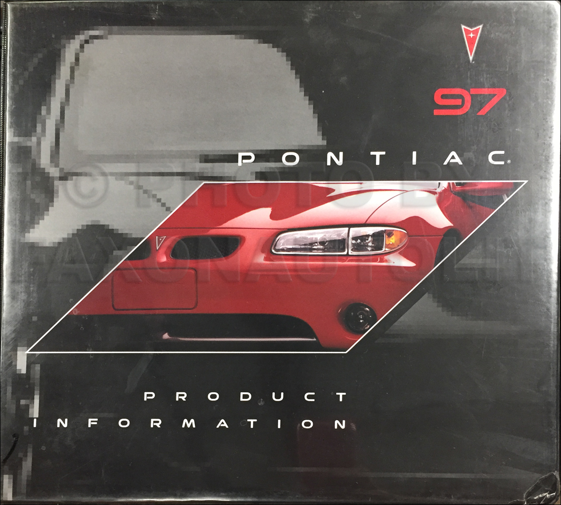 1997 Pontiac Data Book and Color and Upholstery Dealer Album $149.00