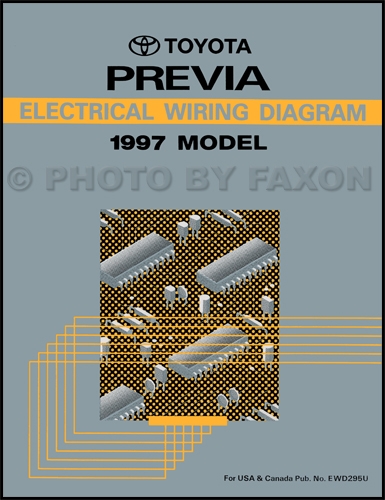 1997 toyota corolla wiring diagram manual original