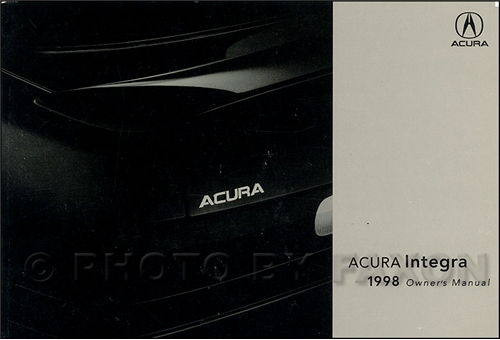 1998 Acura Integra Electrical Troubleshooting Manual Original