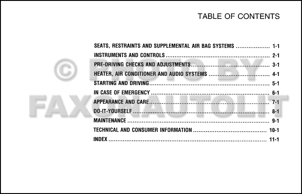 Infiniti Q45 Manual