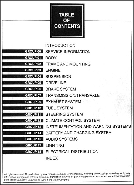 98 ford windstar manual