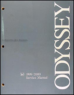 1999-2004 Honda Odyssey Repair Shop Manual Original