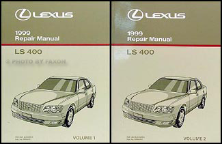 1999 Lexus LS 400 Wiring Diagram Manual Original